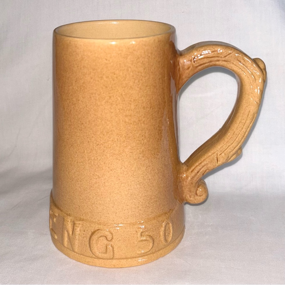 Vintage Saskatchewan University Ceramic Dept Stein 1950 Engineering Graduate